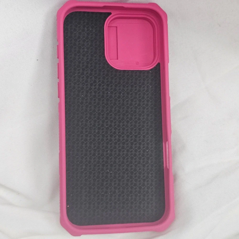 Nillkin‎ CamShield Armor PropGalaxy S25 Case Pink Magnetic Kickstand Cover